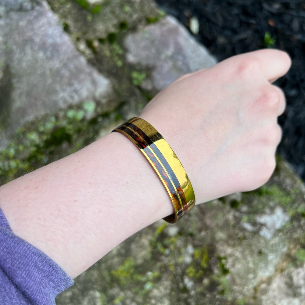 Sergio Lub California metal bracelet.